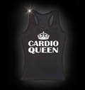 Tank Top - Cardio Queen 2014 Black за хранителни режими