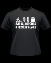 T-Shirt Sex /Black/ pro diety