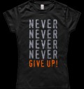 Never Give Up за хранителни режими