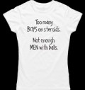 Not Enough MEN With Balls / White за хранителни режими