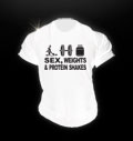 T-Shirt Sex /White/ за хранителни режими