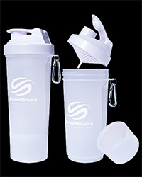 2Go Smart Shaker Slim | Pure White за хранителни режими