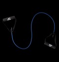 Фитнес Ластик за Тренировка с Ръкохватки - 10 kg (Син) / Fitness Band with Grips - 10 kg за хранителни режими