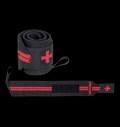 Накитници с палец / Wristwraps / Red Line - Black за хранителни режими