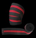 Бинтове за коляно Red Line Knee Wraps - Black/Red за хранителни режими