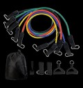 Комплект тренировъчни ластици / Resistance Cable set-11 Pcs за хранителни режими