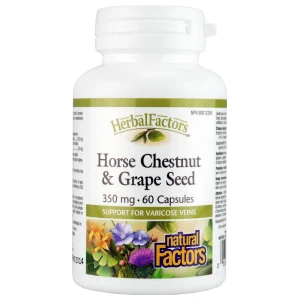 Horse Chestnut &amp; Grape Seed 350 mg за хранителни режими