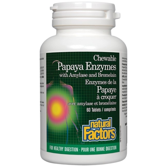 Natural Factors Papaya Enzymes