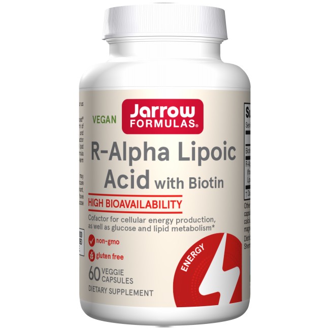 Jarrow Formulas R-Alpha Lipoic Acid + Biotin