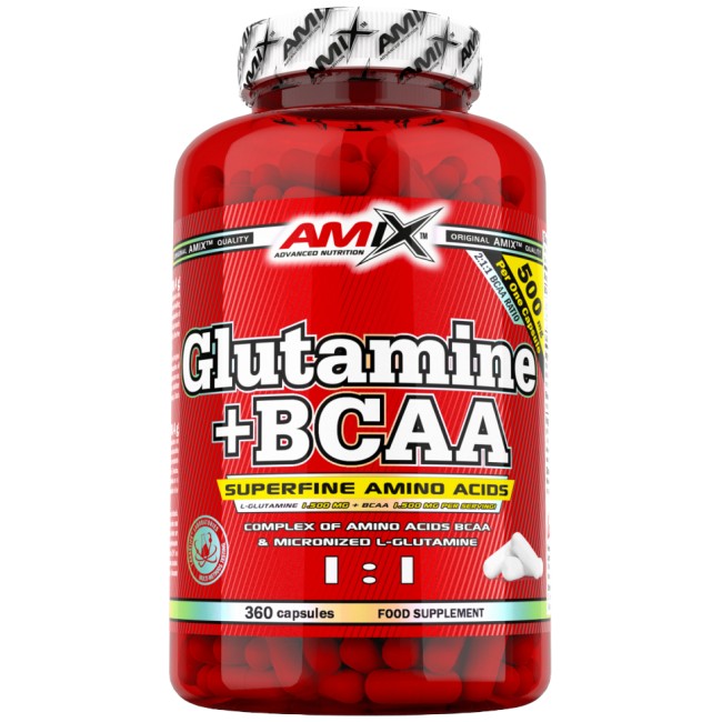 AMIX Nutrition Glutamine + BCAA
