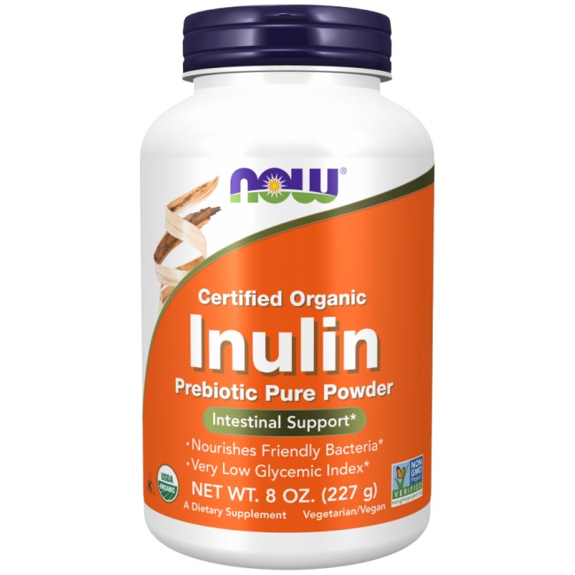 NOW Foods Inulin Powder Pure FOS