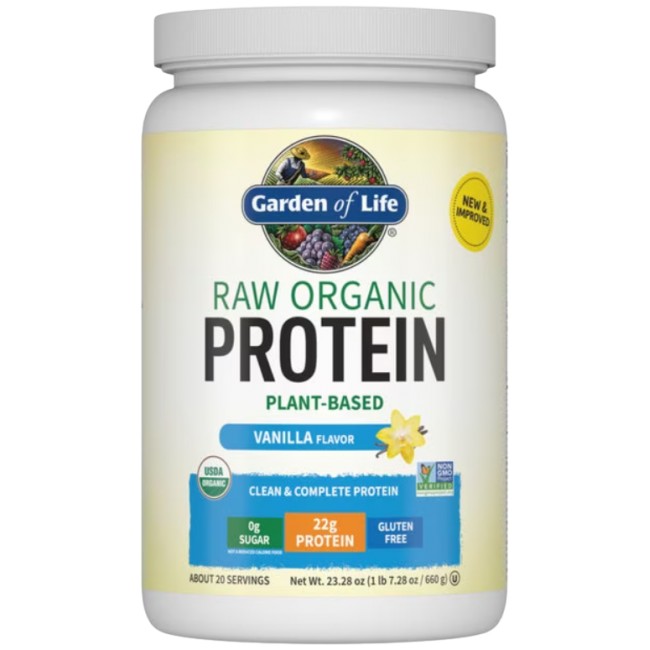 Garden Of Life RAW Protein / Beyond Organic Protein Formula / Vanilla
