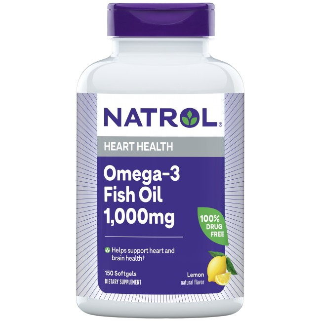 Natrol Omega 3 Fish Oil / Lemon Flavored