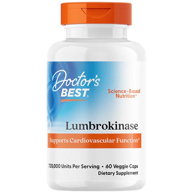BEST Lumbrokinase 20 mg от Doctor's Best