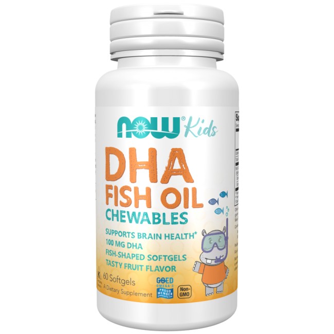 NOW Foods DHA 100 mg Kid's Chewable