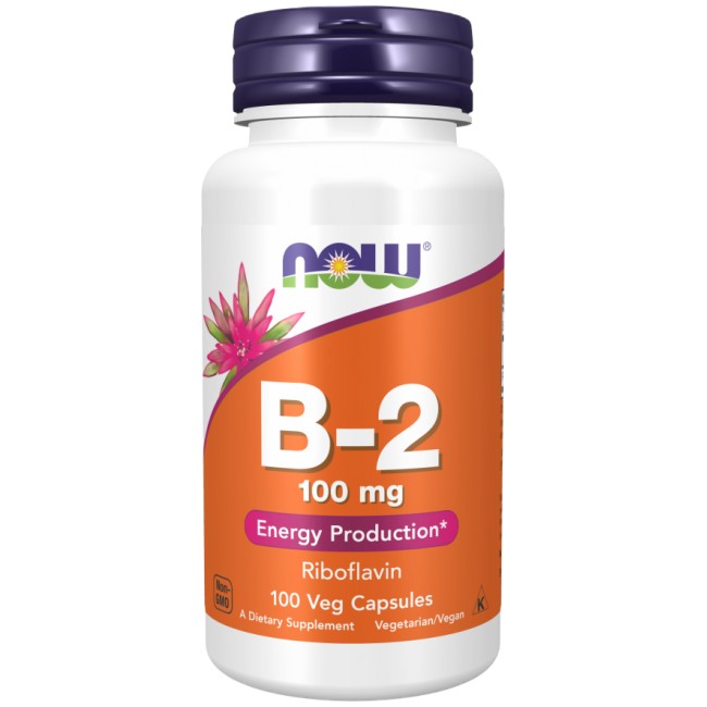 NOW Foods Vitamin B-2 / Riboflavin 100 mg
