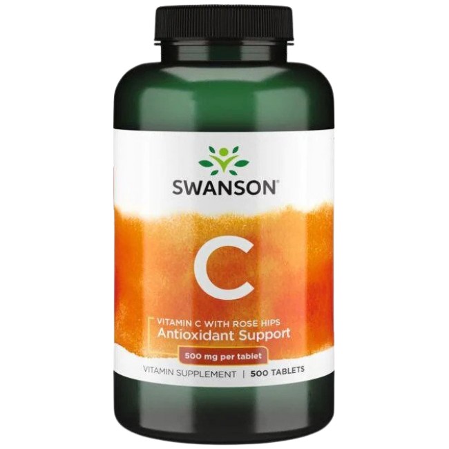 Swanson Vitamin C with Rose Hips 500 mg