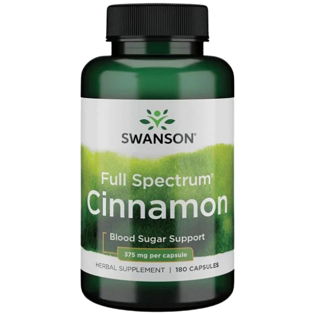 Swanson Full Spectrum Cinnamon 375 mg