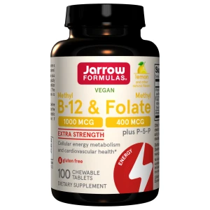 Methyl B-12 1000 mcg &amp; Methyl Folate 400 mcg за хранителни режими