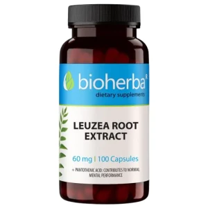 Leuzea Root Extract 60 mg за хранителни режими
