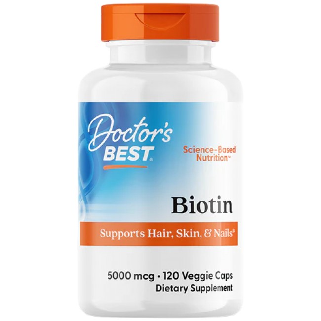Doctor's Best BEST Biotin 5000 mcg