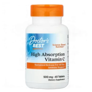 Vitamin C 500 mg | High Absorption with PureWay-C за хранителни режими