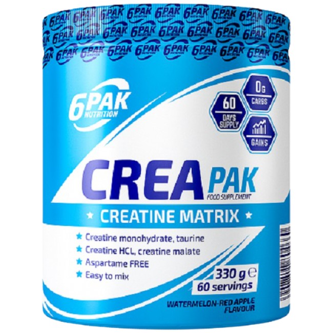 6PAK Nutrition CREA PAK (Creatine Matrix)