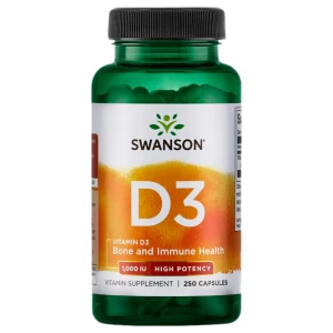 High Potency Vitamin D3 1000 IU за хранителни режими