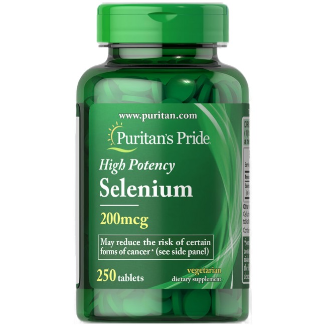 High Potency Selenium 200 mcg от Puritan's Pride