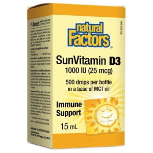 Vitamin D3 1000 IU Drops за хранителни режими