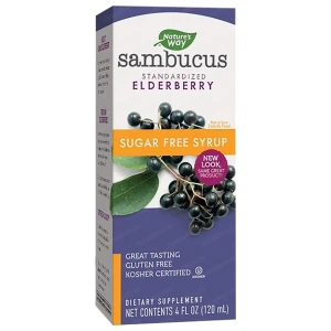 Sambucus Sugar Free Syrup 120 ml за хранителни режими