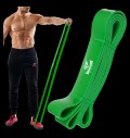 Ластична лента за упражнения Зелен / Resistance Band Green за хранителни режими