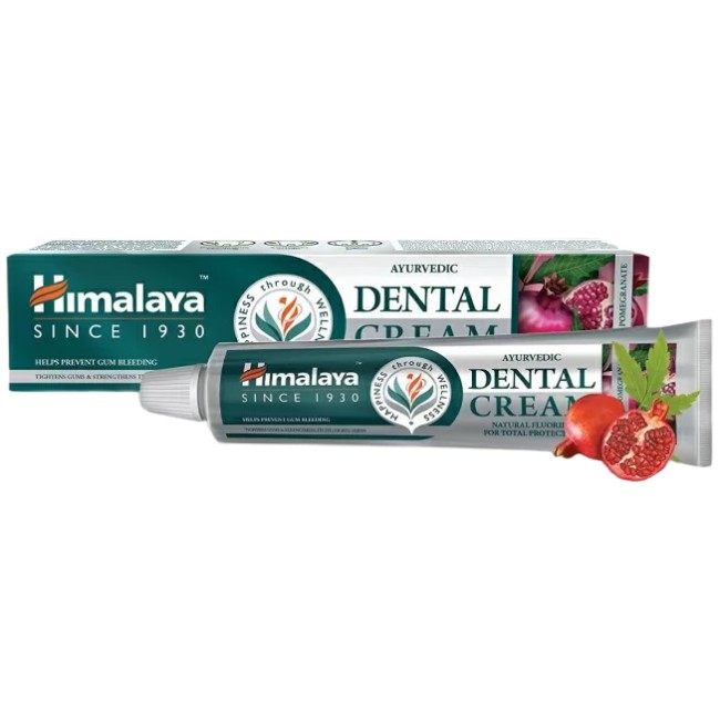 Himalaya Herbals Dental Cream / Biljna pasta za zube s narom, neemom i fluoridom