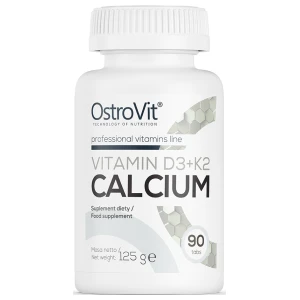 Vitamin D3 2000 + K2 100 mcg + Calcium за хранителни режими