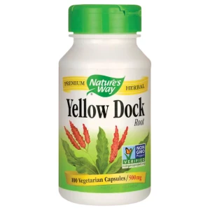 Yellow Dock Root 500 mg за хранителни режими