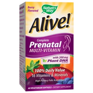Alive! Complete Prenatal Multi-Vitamin | Premium Formula за хранителни режими