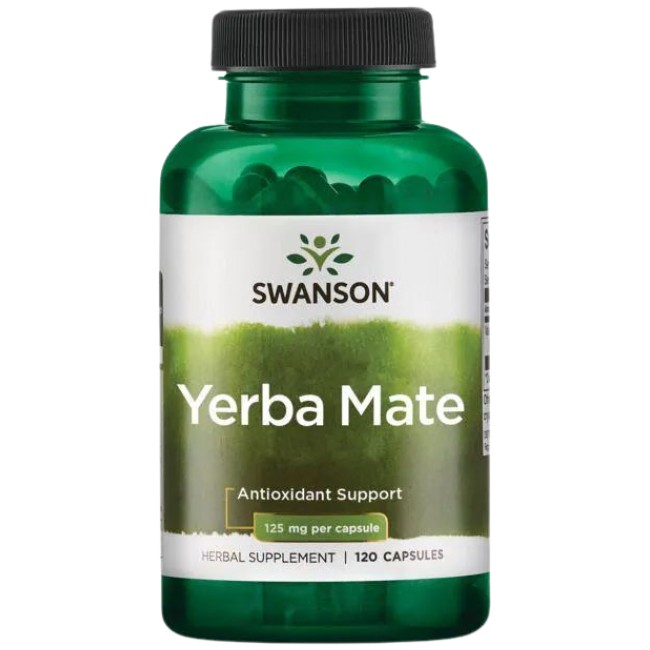 Swanson Yerba Mate (4:1) 125 mg
