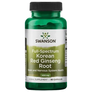 Full Spectrum Korean Red Ginseng Root 400 mg pro diety