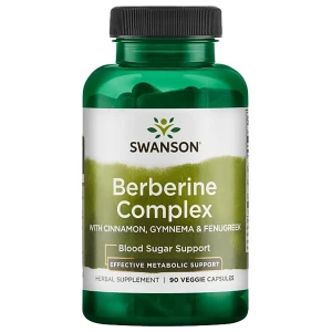 Berberine Complex with Cinnamon, Gymnema &amp; Fenugreek 600 mg pro diety