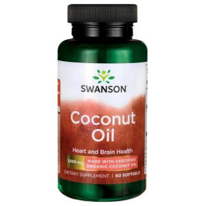 Certified Organic Coconut Oil 1000 mg pro diety