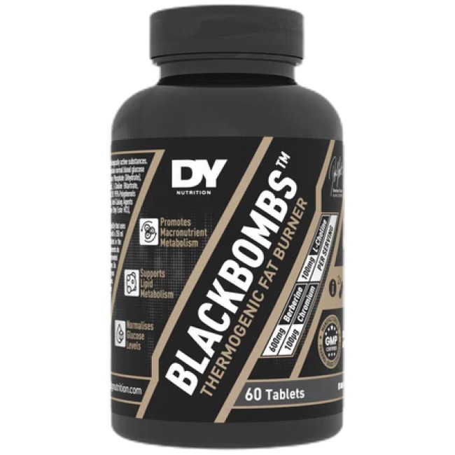 Dorian Yates Nutrition BlackBombs / Thermogenic Fat Burner