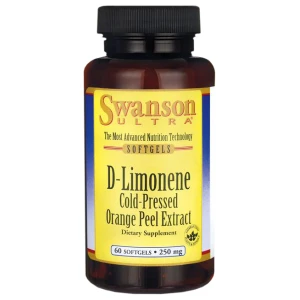 D-Limonene Cold-Pressed Orange Peel Extract 250 mg за хранителни режими