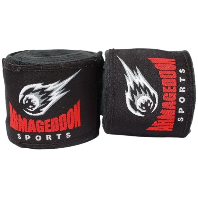 Armageddon Sports Boksački zavoji - Par / Black