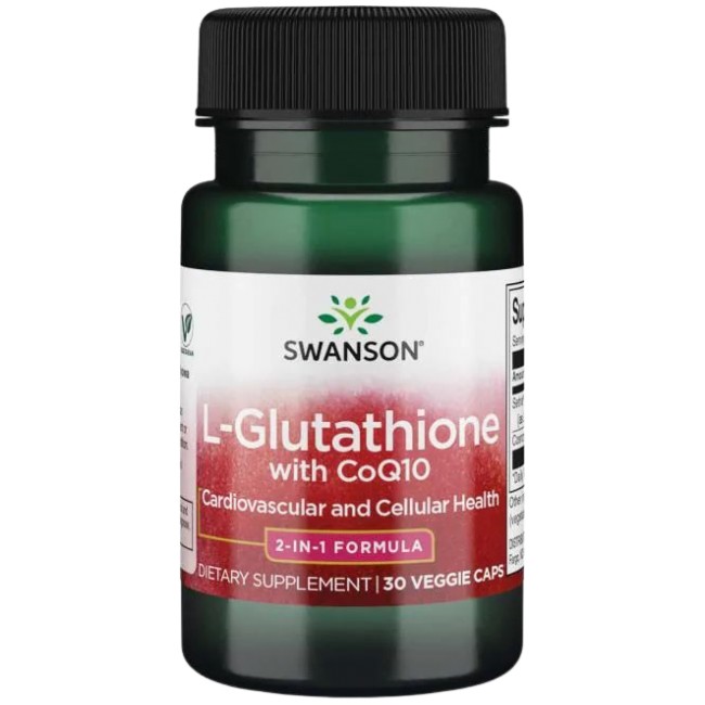 Swanson L-Glutathione with CoQ10 300 mg