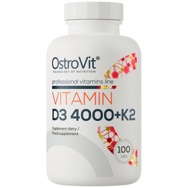 OstroVit Vitamin D3 4000 + K2 100 mcg