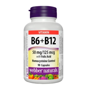 Vitamin B6 + B12 with Folic Acid за хранителни режими