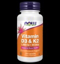 Vitamin D-3 1000 IU + K-2 45 mcg за хранителни режими