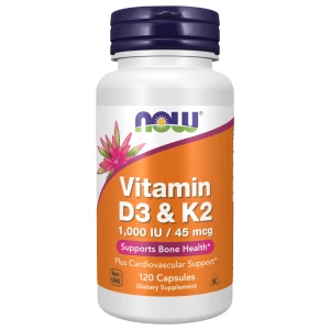 Vitamin D-3 1000 IU + K-2 45 mcg за хранителни режими