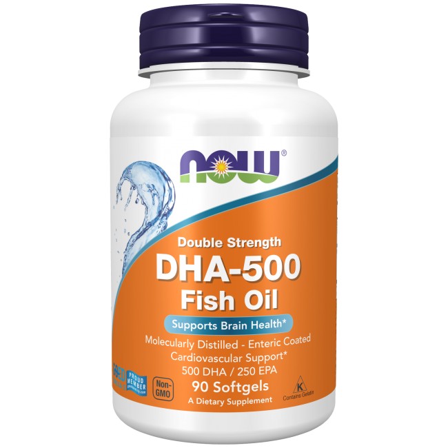 NOW Foods DHA - 500 Double Strength
