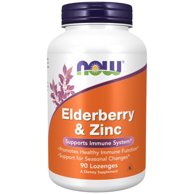 NOW Foods Elderberry &amp; Zinc